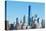 New York City Manhattan Skyline over Hudson River Viewed from New Jersey-haveseen-Premier Image Canvas