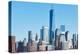 New York City Manhattan Skyline over Hudson River Viewed from New Jersey-haveseen-Premier Image Canvas