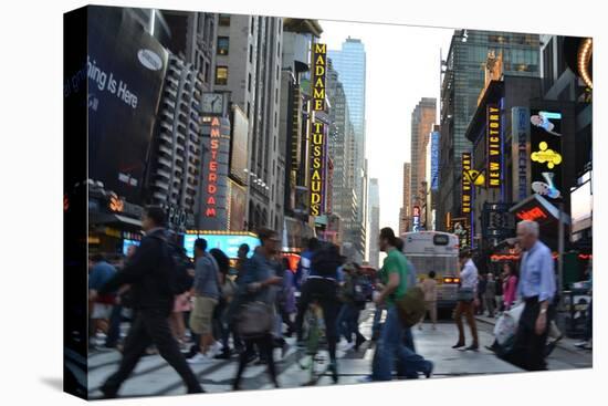 New York City, Pedestrians-Anthony Butera-Premier Image Canvas