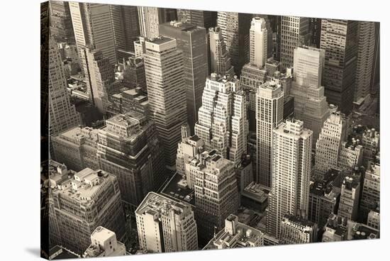 New York City Sepia-null-Stretched Canvas
