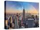 New York City Skyline with Urban Skyscrapers and Rainbow.-TTstudio-Premier Image Canvas