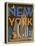 New York City: The City That Never Sleeps-Anderson Design Group-Stretched Canvas