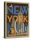 New York City: The City That Never Sleeps-Anderson Design Group-Stretched Canvas