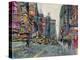 New York Collage 1-Patti Mollica-Stretched Canvas