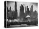 New York Harbor with Its Majestic Silhouette of Skyscrapers Looking Straight Down Bustling 42nd St.-Andreas Feininger-Premier Image Canvas