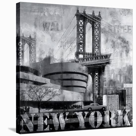 New York IX-John Clarke-Stretched Canvas