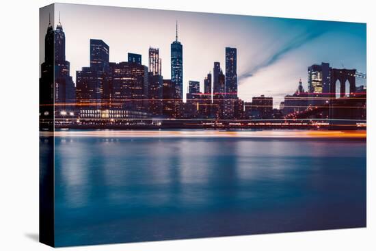 New York Lights-Bethany Young-Premier Image Canvas