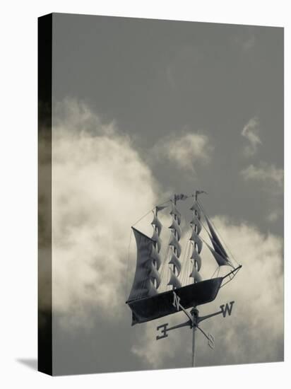 New York, Long Island, Greenport, Tall Ship Weather Vane, USA-Walter Bibikow-Premier Image Canvas