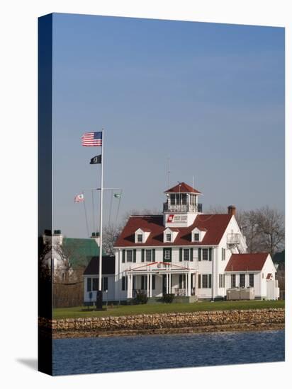 New York, Long Island, Montauk, Us Coast Guard Station, USA-Walter Bibikow-Premier Image Canvas