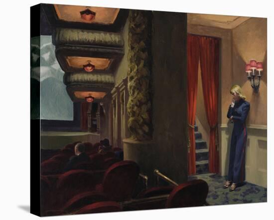 New York Movie, 1939-Edward Hopper-Stretched Canvas