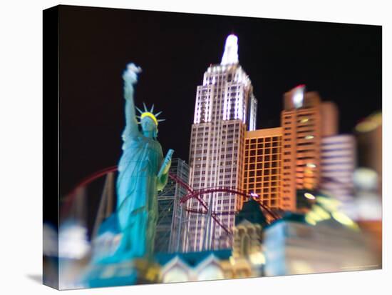 New York, New York Casino, Las Vegas, Nevada, USA-Walter Bibikow-Premier Image Canvas