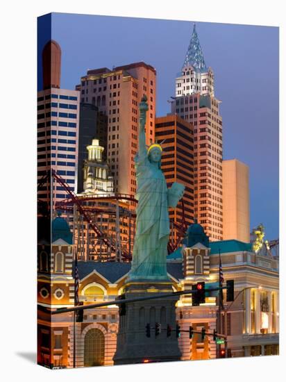 New York, New York Casino, Las Vegas, Nevada, USA-Walter Bibikow-Premier Image Canvas