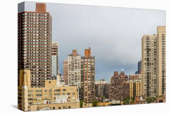 New York. New York City, Manhattan, Upper East Side, view from apt looking south over E 89th-Alison Jones-Premier Image Canvas