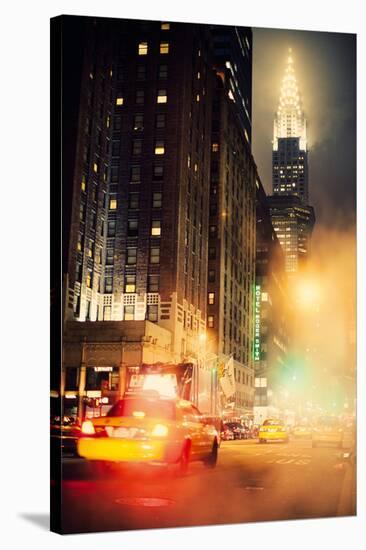 New York Night-Irene Suchocki-Stretched Canvas