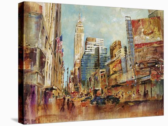 New York, NY-Georgie-Stretched Canvas