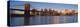 New York Panorama II-Adam Brock-Stretched Canvas