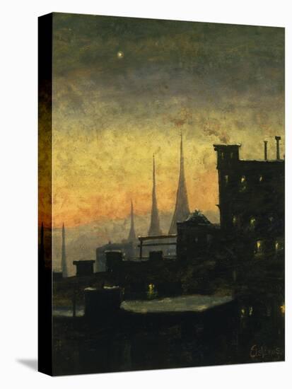 New York Roof Tops-Louis Eilshemius-Premier Image Canvas