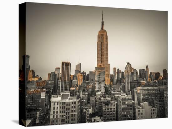 New York Rooftops-Assaf Frank-Stretched Canvas