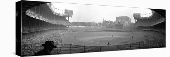 New York's Yankee Stadium as the Yankees Hosted the Brooklyn Dodgers-null-Premier Image Canvas