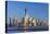 New York Skyline, Manhattan, Lower Manhattan and World Trade Center-Alan Copson-Premier Image Canvas