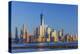 New York Skyline, Manhattan, Lower Manhattan and World Trade Center-Alan Copson-Premier Image Canvas