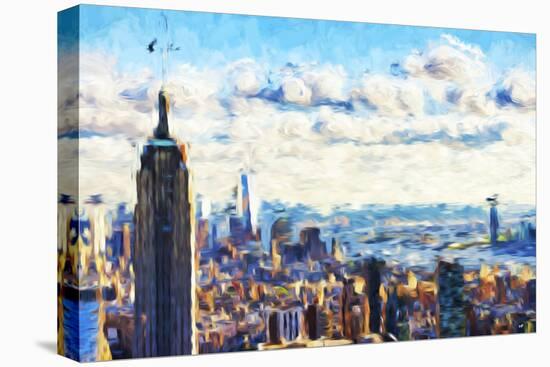 New York Skyline VI - In the Style of Oil Painting-Philippe Hugonnard-Premier Image Canvas