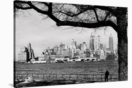 New York Skyline-null-Stretched Canvas