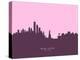 New York Skyline-Michael Tompsett-Stretched Canvas