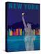 New York - Statue of Liberty-Dominique Vari-Stretched Canvas