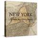 New York Story-Tina Carlson-Stretched Canvas
