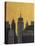 New York View - Luxe-Clara Wells-Stretched Canvas