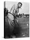 New York Yankees. Retired Outfielder Babe Ruth Playing Golf, Late 1940s-null-Stretched Canvas