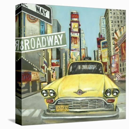 New York-Randy Hibberd-Stretched Canvas