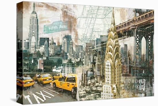 New York-Tyler Burke-Stretched Canvas