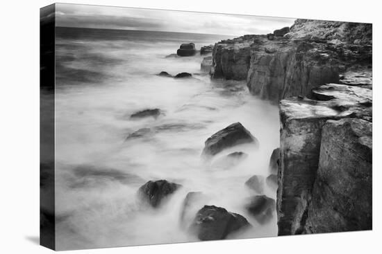 New Zealand, Asia, Catlins National Forest, Curio Bay, Surf-John Ford-Premier Image Canvas