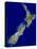 New Zealand, Satellite Image-PLANETOBSERVER-Premier Image Canvas