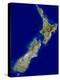 New Zealand, Satellite Image-PLANETOBSERVER-Premier Image Canvas