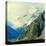 New Zealandsnow-Capped Mountain in New Zealand-George Silk-Premier Image Canvas