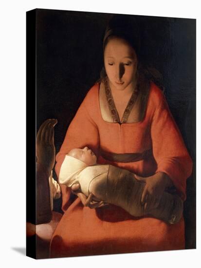 Newborn, 1645-1648-Georges de La Tour-Premier Image Canvas