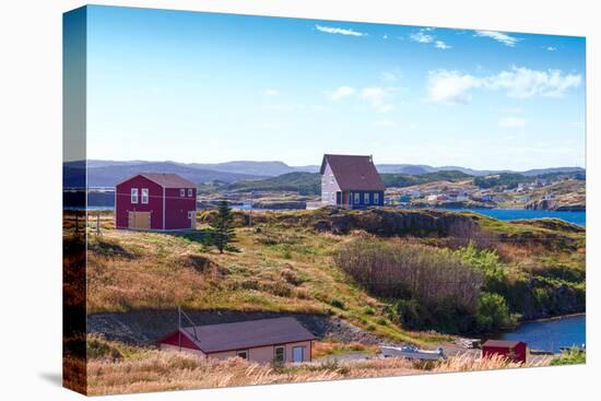 Newfoundland homes near Port Union, Newfoundland and Labrador, Canada-null-Premier Image Canvas