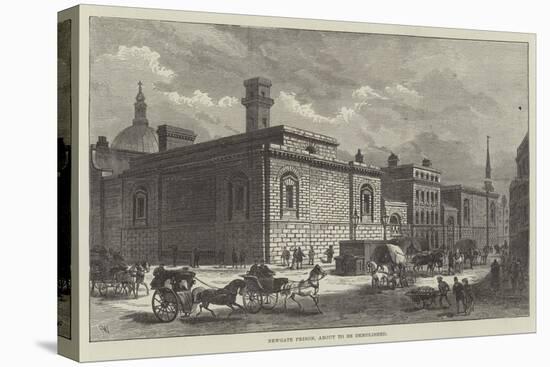 Newgate Prison, About to Be Demolished-Frank Watkins-Premier Image Canvas