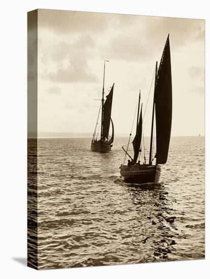 Newlyn Fishing Boats-null-Premier Image Canvas