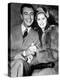 Newlyweds Robert Taylor and Barbara Stanwyck After Their Surprise Elopement, ca. 1939-null-Stretched Canvas