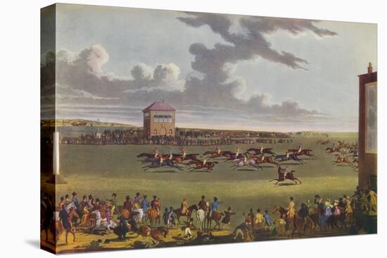 Newmarket Races, 1909-James Pollard-Premier Image Canvas