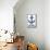 Newport, Rhode Island - Anchor Design-Lantern Press-Stretched Canvas displayed on a wall