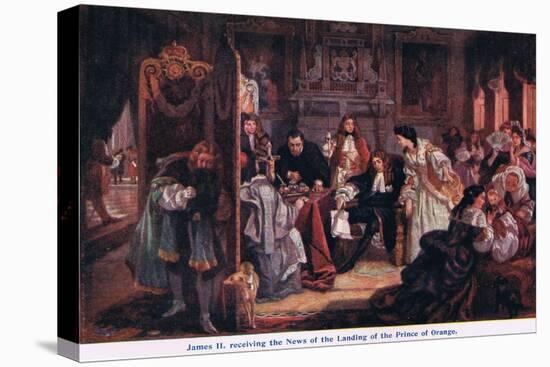 News of the Landing of the Prince of Orange-Edward Matthew Ward-Premier Image Canvas