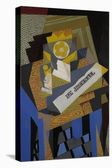 Newspaper and Fruit Dish, 1916-Juan Gris-Premier Image Canvas