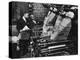 Newspaper Founder Robert S. Abbott Checking Printing Press at the African American Newspaper-Gordon Coster-Premier Image Canvas