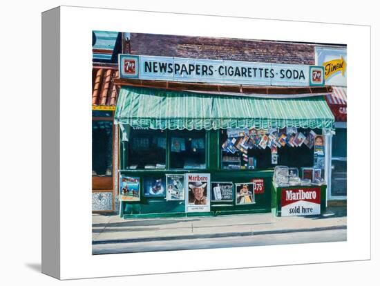 Newspaper Stand, West Village, NYC, 2012-Anthony Butera-Premier Image Canvas