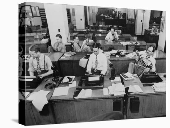 Newsroom Of The New York Times Photo Art Com